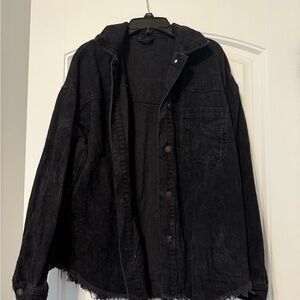 Women’s Black Corduroy Jacket